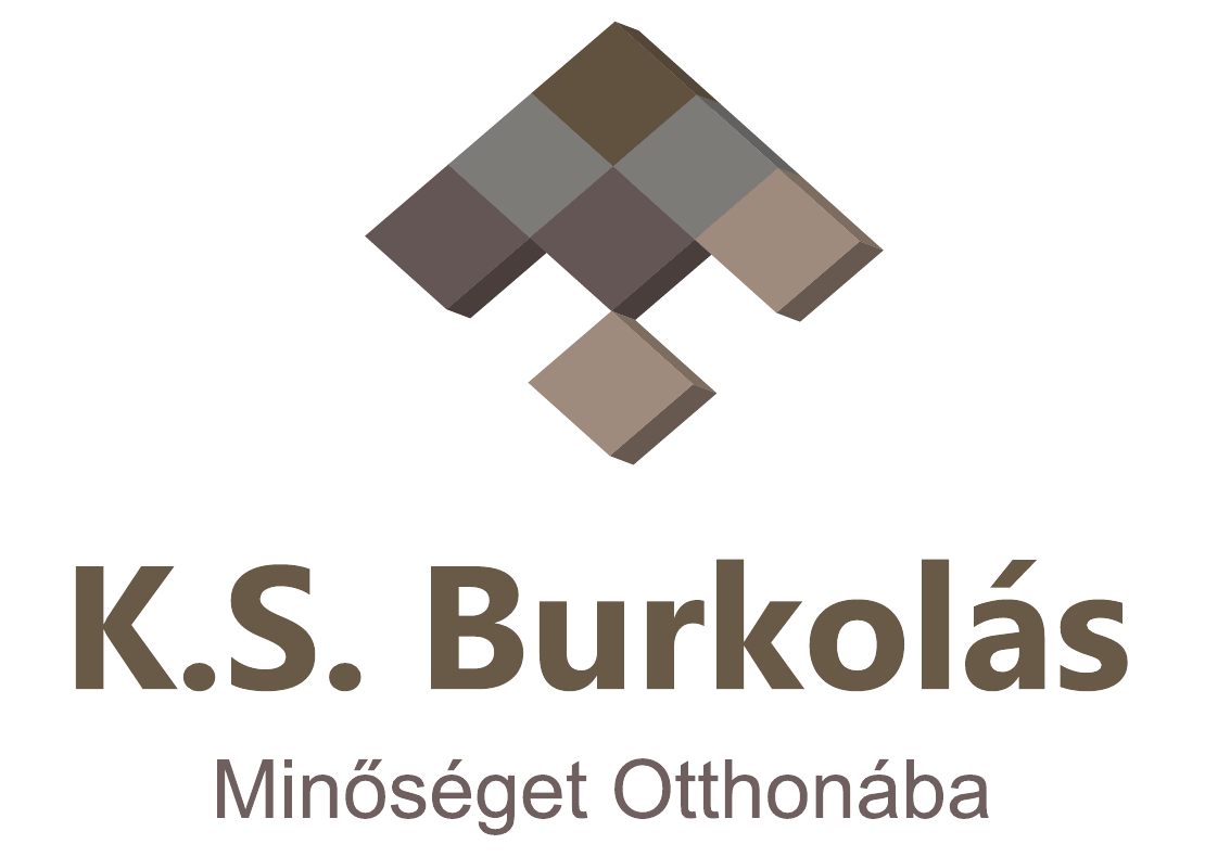 K.S Burkolás — Minőséget Otthonába logó